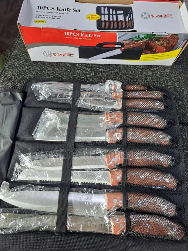10pcs Quality Kitchen Knives