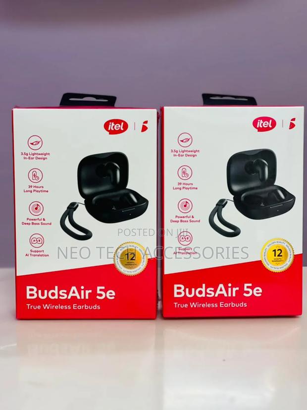Itel Budsair 5e True Wireless Earbuds - main view