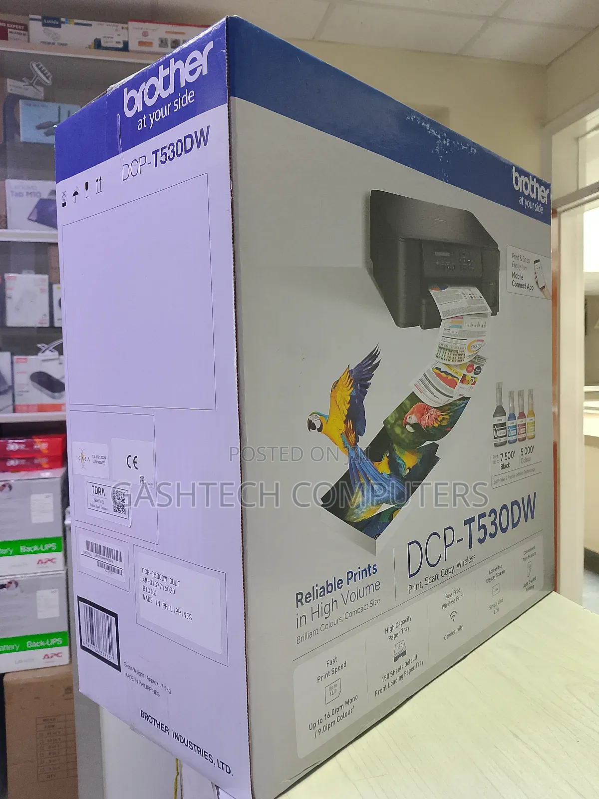Brother DCP-T530dw Ink-Tank Printer