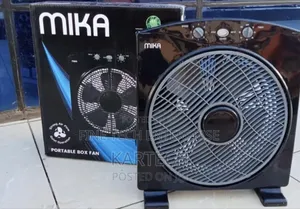 Mika Portable Box Fan 12 Inches