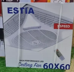 Estia Recessed Ceiling Louver Fan 60cm by 60cm