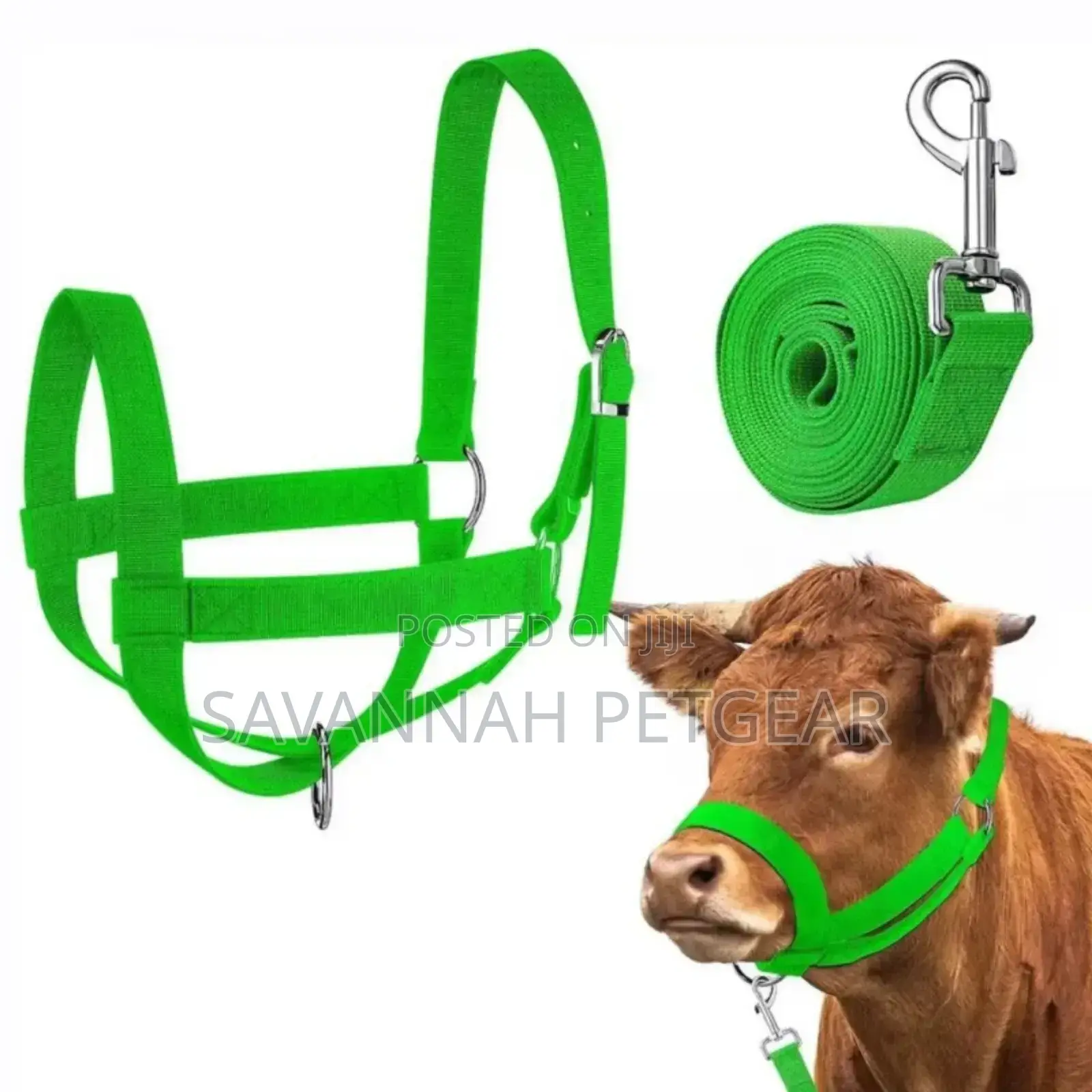 Cow Horse Riding Halters (Adjustable Livestock Nylon)