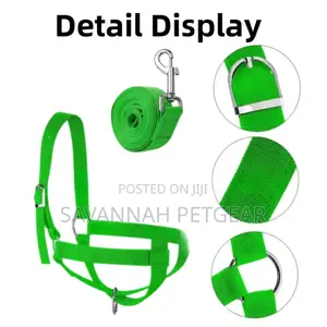 Cow Horse Riding Halters (Adjustable Livestock Nylon)