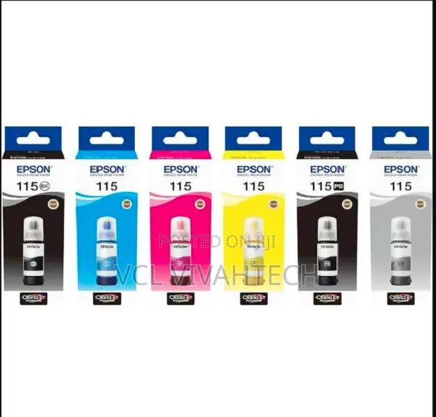 Epson Ink 115 Inks at at -- 2 Blacks