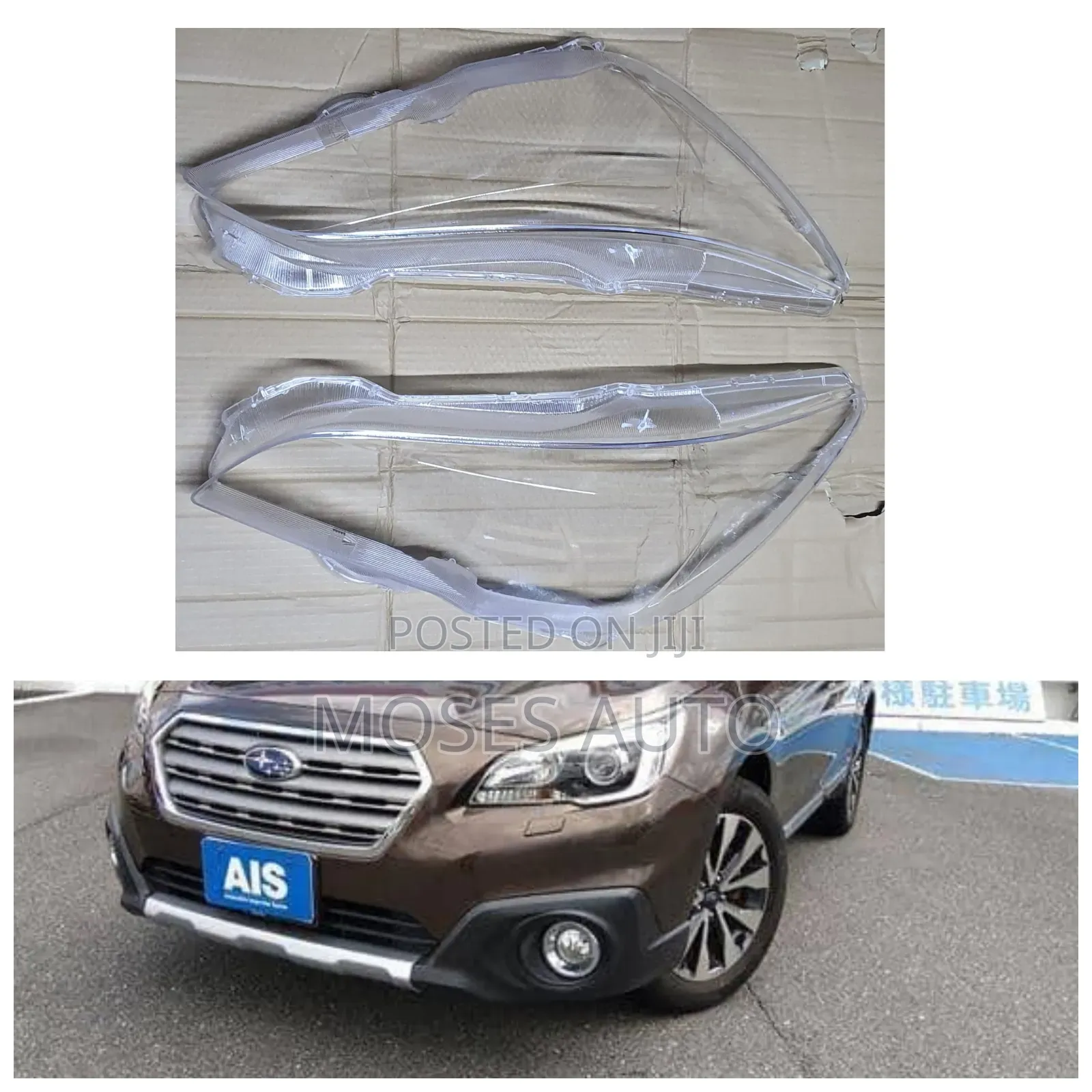 Subaru Outback Bs9/Legacy 2017-2020 Headlights Lens