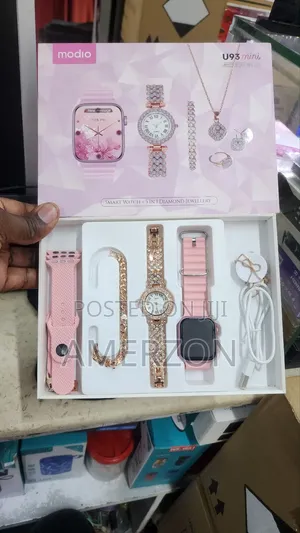 Modio U93 Mini 40 Mm Smart Watch With 3 Pair Strap