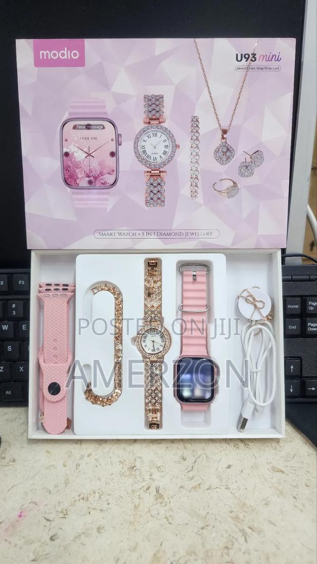 Modio U93 Mini 40 Mm Smart Watch With 3 Pair Strap - main view