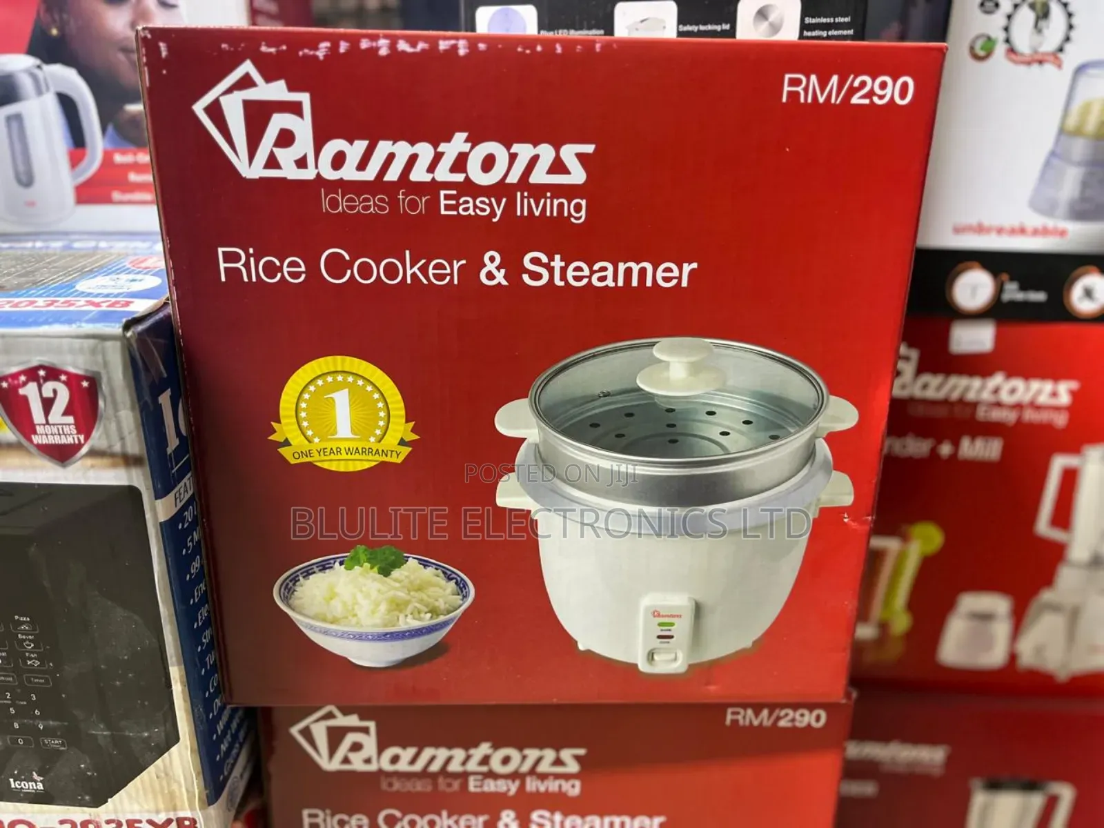 Ramtons Rice Cooker Steamer
