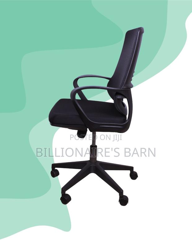Imported Black Ergonomic Mesh Office Chair | High-Density Foam Seat
