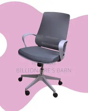 Grey Ergonomic Mesh Office Chair (Imported) — Limited Stock