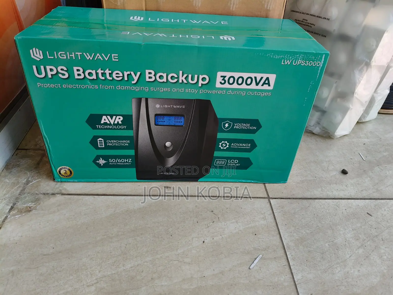 Lightwave Ups Battery Backup 3000va