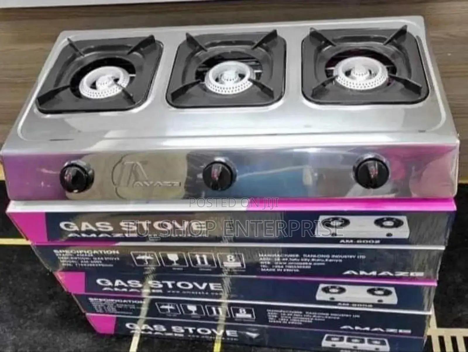 Cooker! Amaze 3 Burner Table Top
