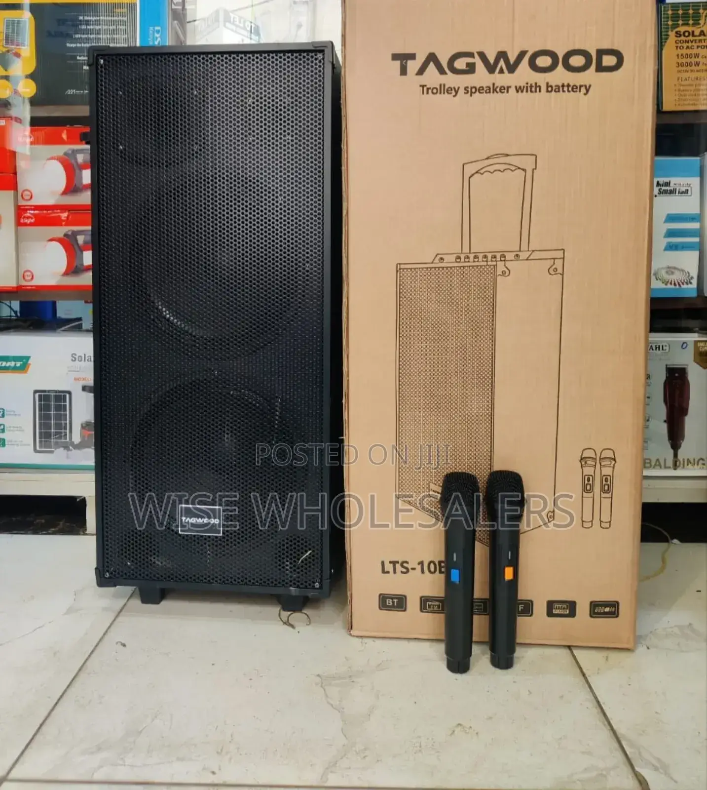 Tagwood Rechargeable Portable Speaker 10b Double 2 Microphones