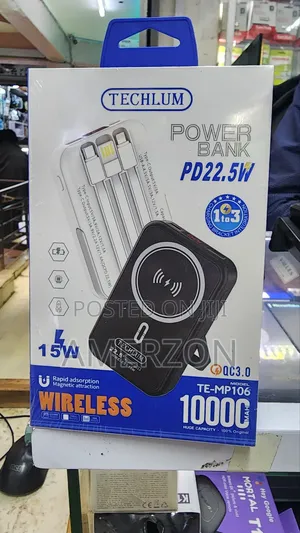 Wireless Powerbank 10,10000mah