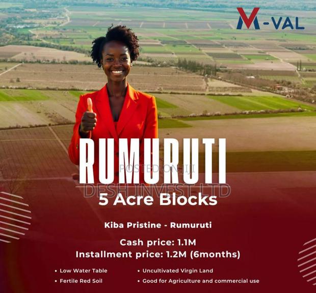 Rumuruti 5 Acres Blocks for Sale - main view