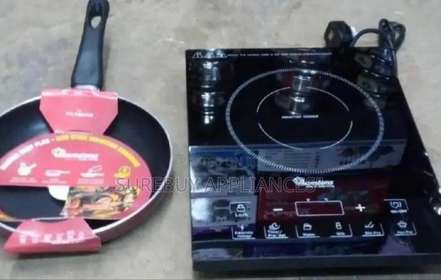 Ramtons Induction Cooker With a Free Non Stick Pan; - main view