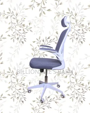 White Ergonomic Office Chair | Best-Seller Padded Armrests