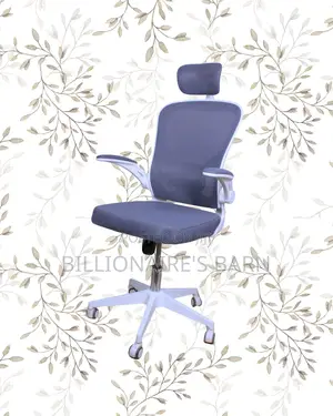 White Ergonomic Office Chair | Best-Seller Padded Armrests
