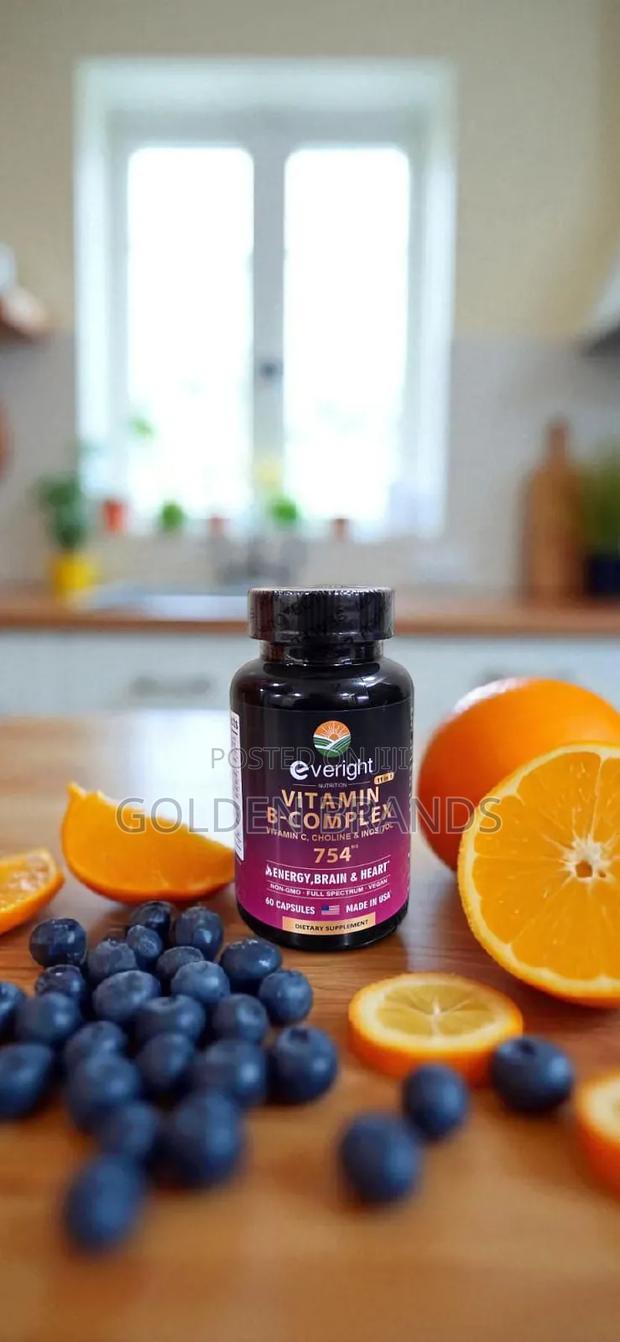 Power Up Your Energy, Brain Heart With Everight Vitamin B-Complex - main view