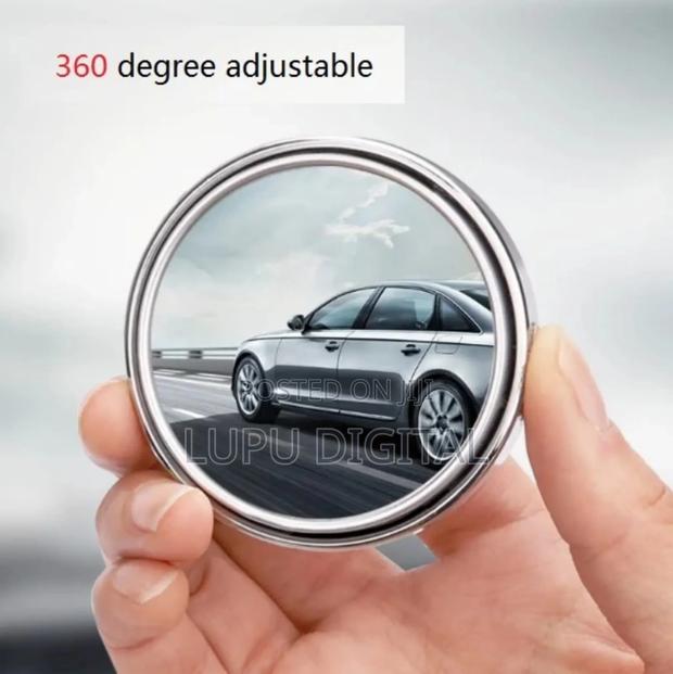 Blind Spot Mirrors 360 Degree Adjustable Car Auxiliary Mirrors - thumbnail 3
