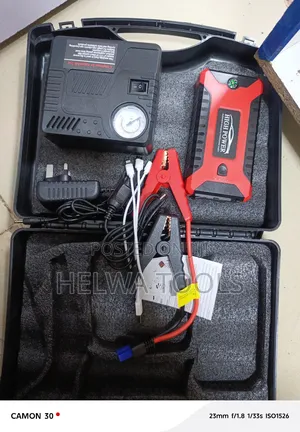 Car Jamp Starter Kit With Compressor