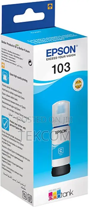Epson 103 Cyan Ink Cartridge