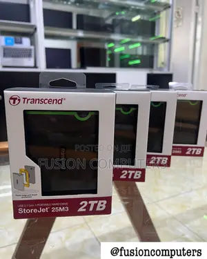 Transcend 2 Tb Usb 3.1 Gen 1 External Hard Drive