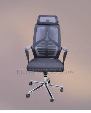 Ergonomic High Back Mesh Office Chair — Strong Stable Base