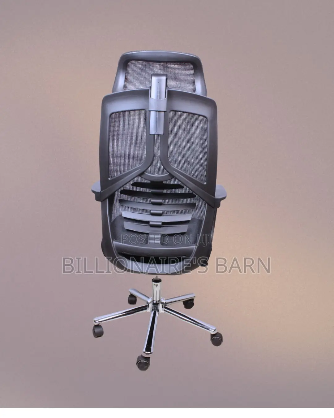 Ergonomic High Back Mesh Office Chair — Strong Stable Base
