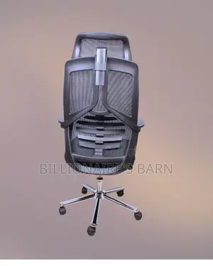Ergonomic High Back Mesh Office Chair — Strong Stable Base