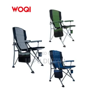 Heavy Duty Camping Chair 
 Colors - Green, Blue, Grey