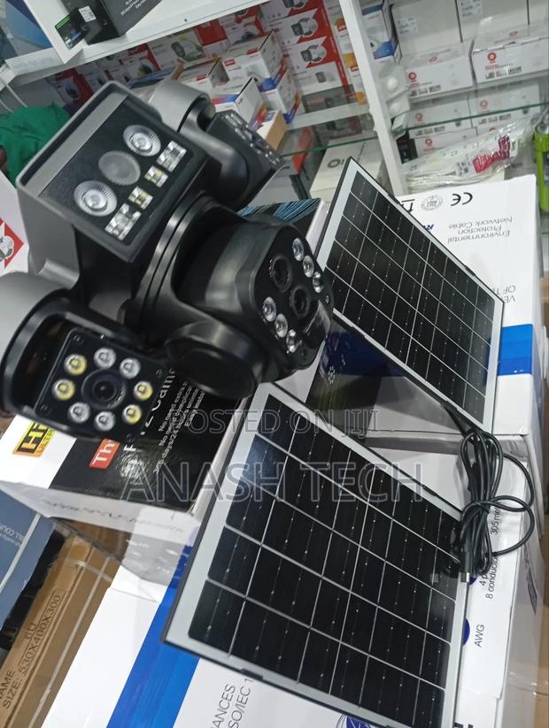 Imported Zoomtripple Lens 4g Simcard Solar Powered PTZ Camera