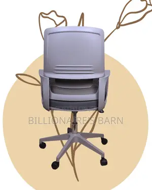 Grey Ergonomic Mesh Office Chair | Breathable Adjustable Height
