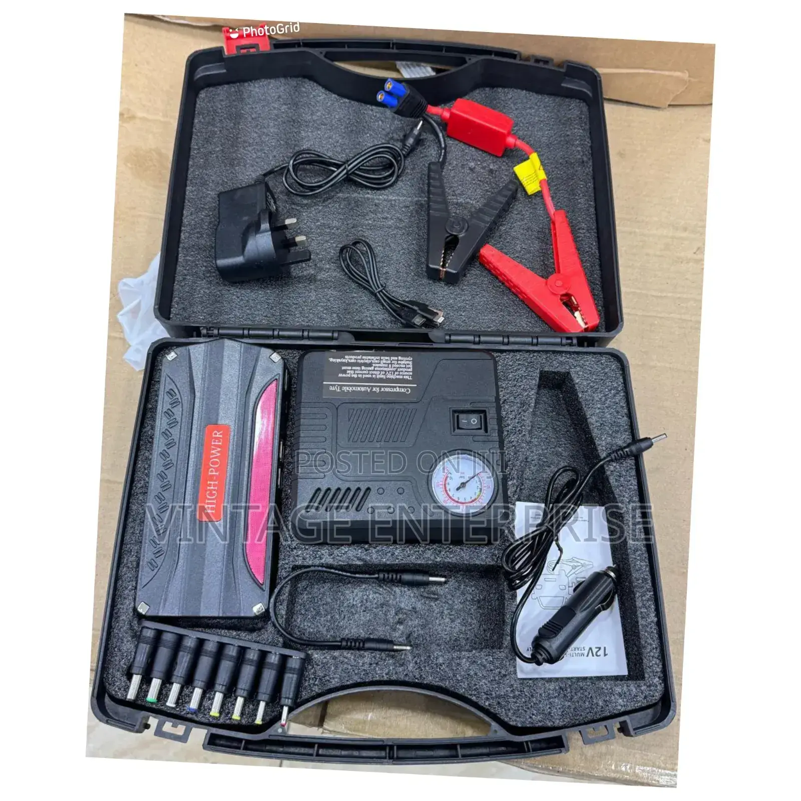 High Power Jump Starter *Battery Capacity 68800mah*