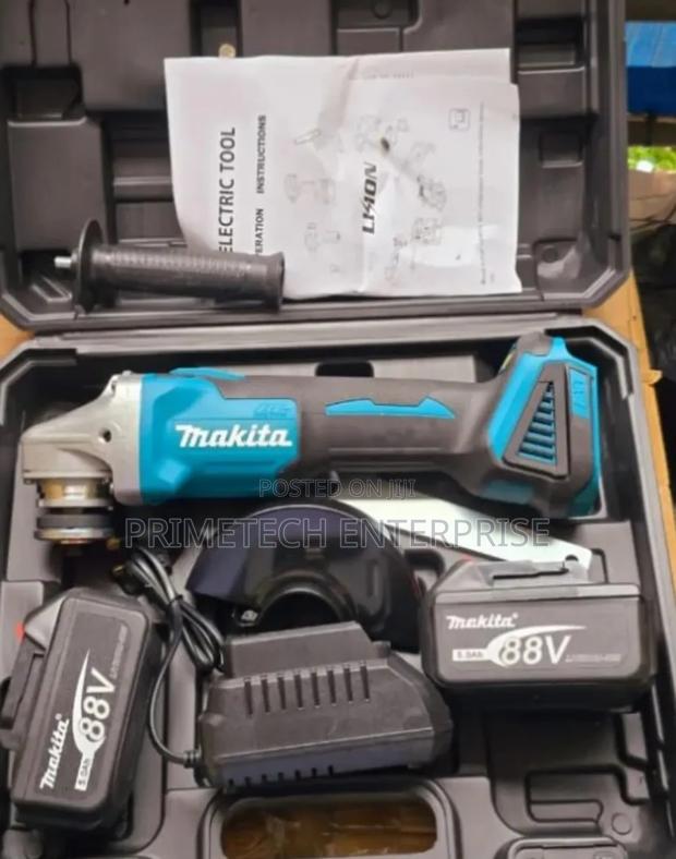 Makita Cordless Angle Grinder Lithium Battery - main view
