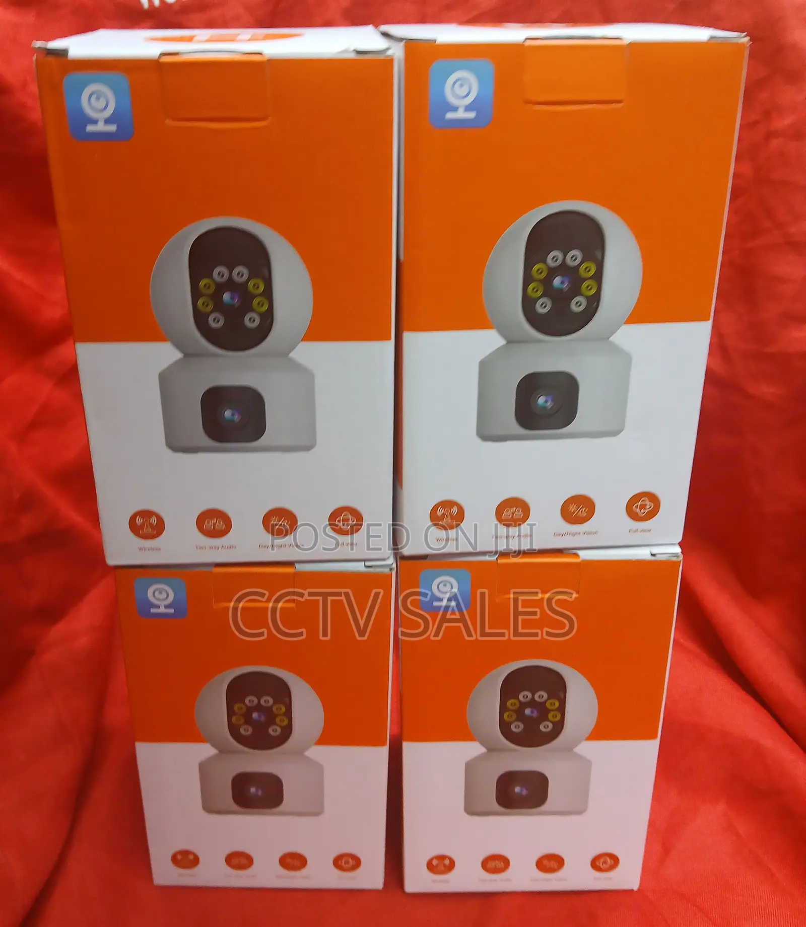 Quality Dual Lens PTZ Smart Camera Indoor Wifi Security