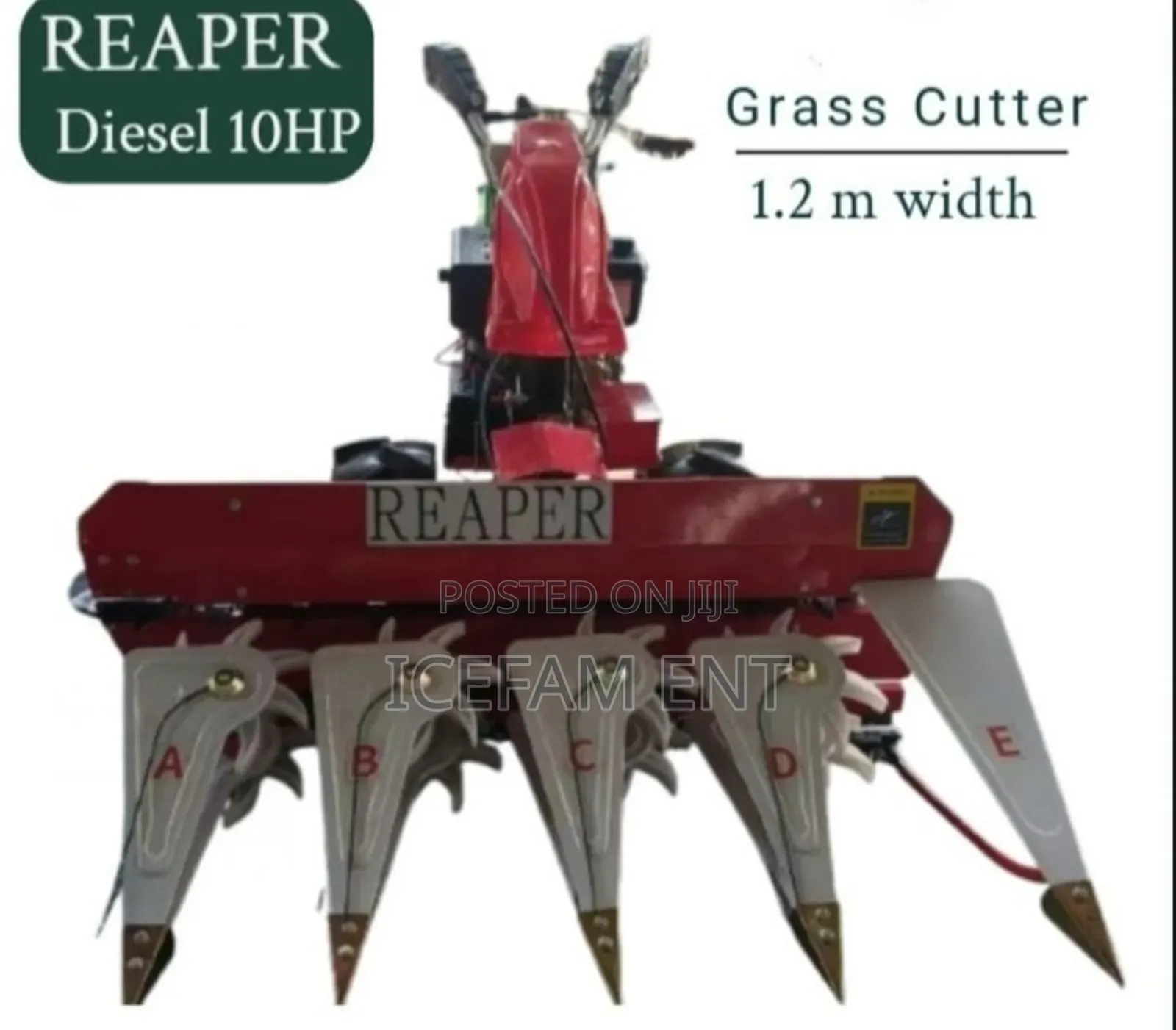 Grass Reaper/10hp Diesel Propelled Grass Reaper Machine