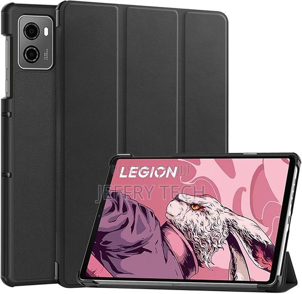 Dwaybox Tablet Flip Smart Case for Lenovo Legion Y700 Black - main view