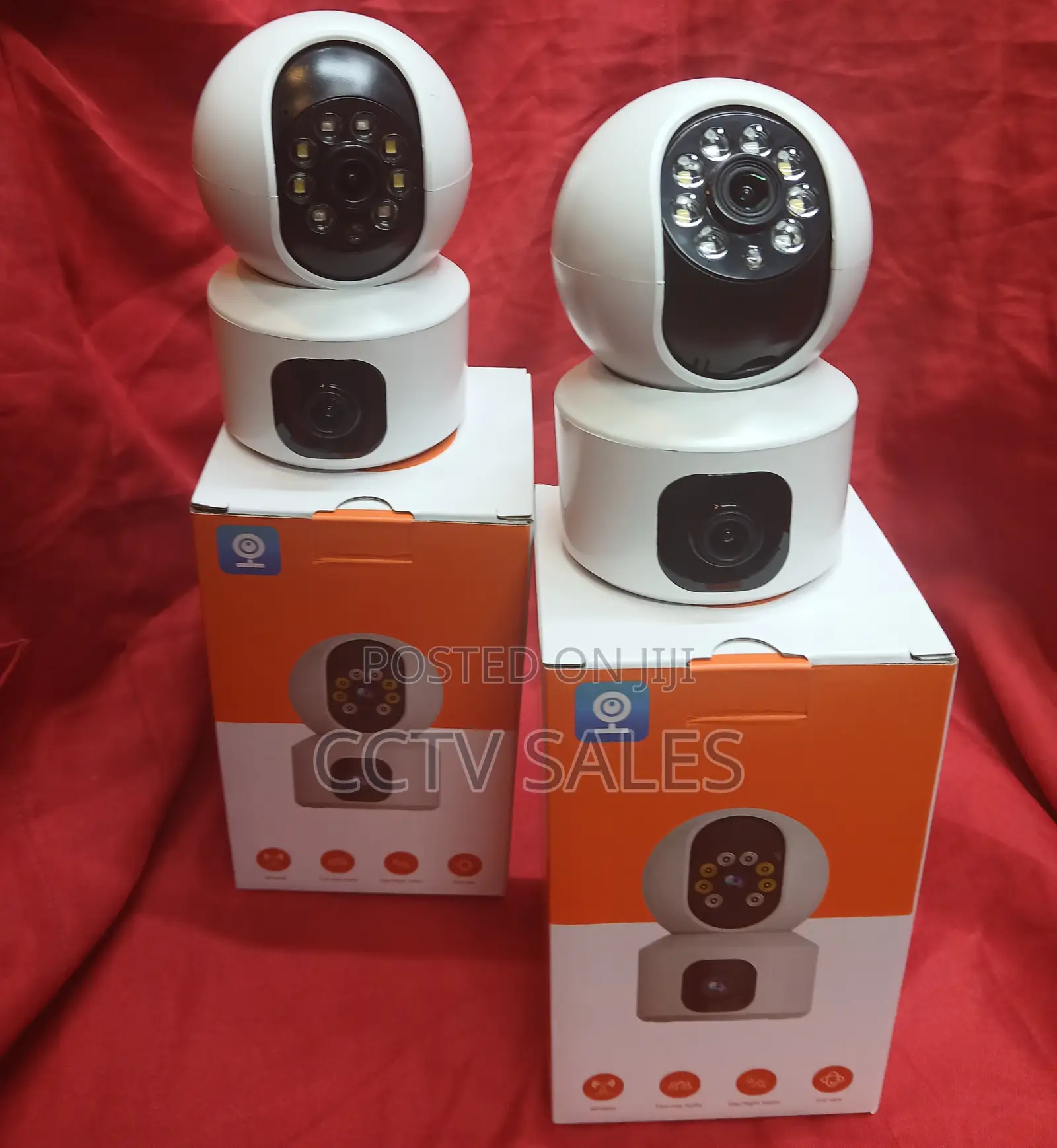 Wifi Smart Dual Lens Camera 360 V380 PTZ Camera