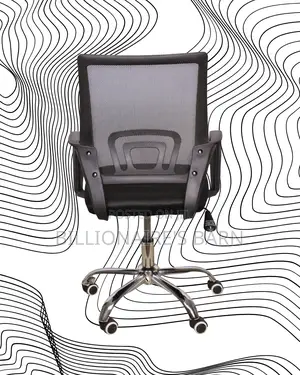 Pro-grade Secretarial Mesh Office Chair | Headrest Support