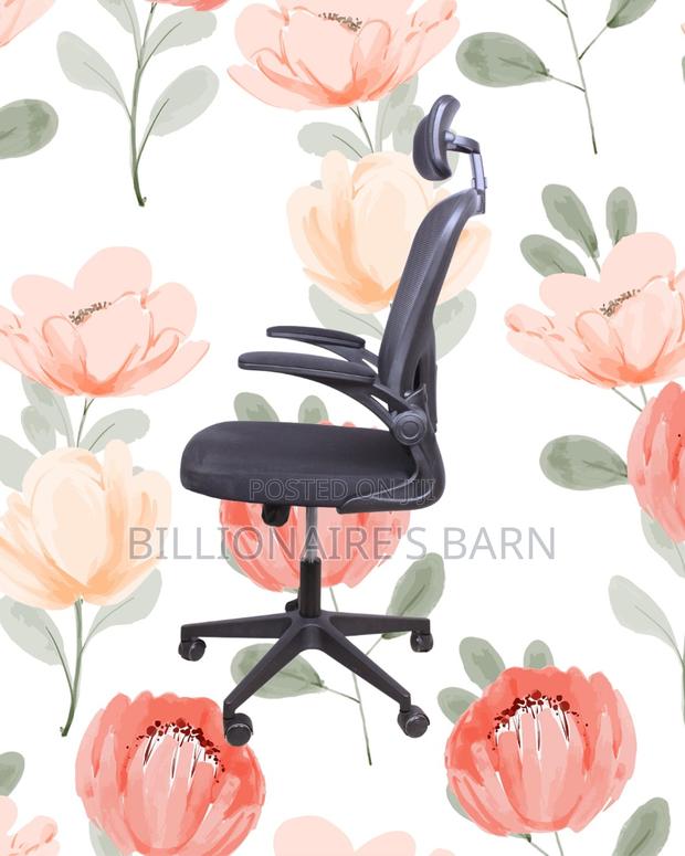 New Arrival Grey Ergonomic Office Chair — Relieves Lower Back Pressure - thumbnail 2