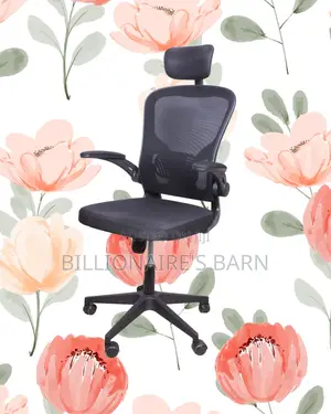 New Arrival Grey Ergonomic Office Chair — Relieves Lower Back Pressure
