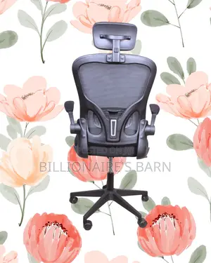 New Arrival Grey Ergonomic Office Chair — Relieves Lower Back Pressure