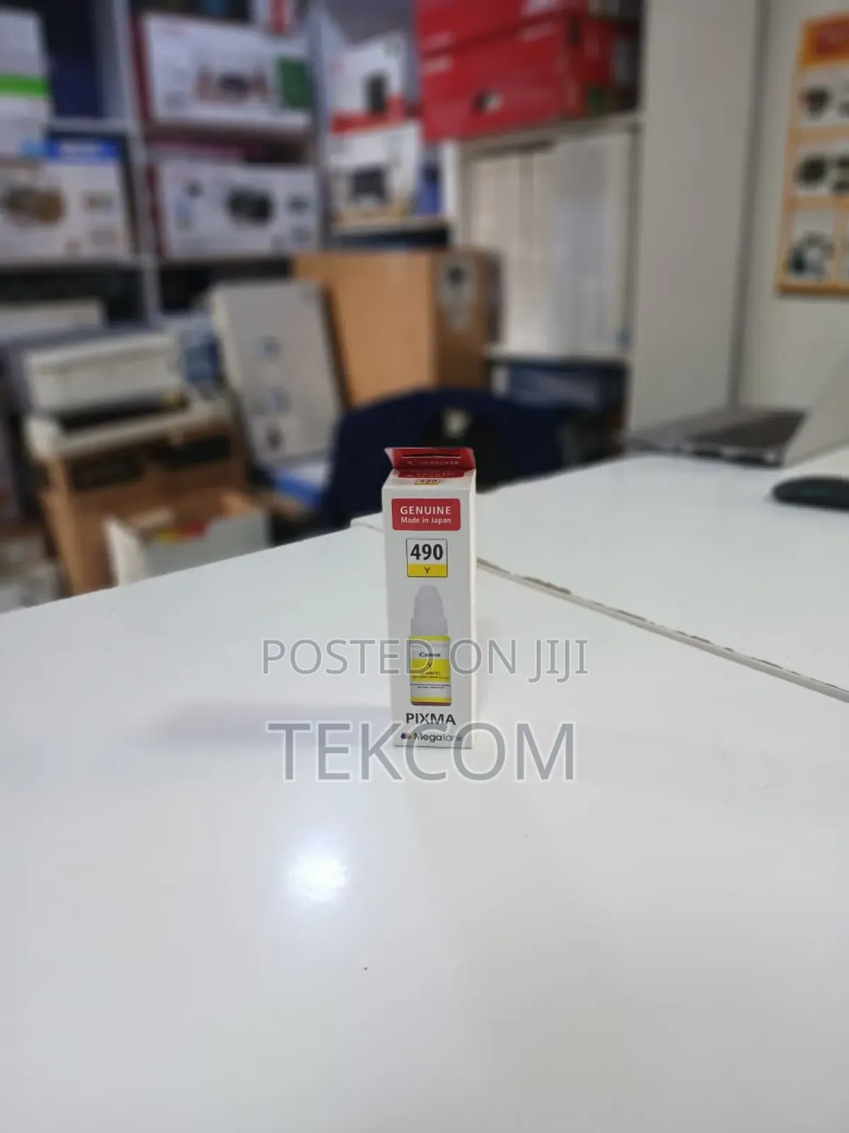Canon 490 Yellow Ink Bottle
