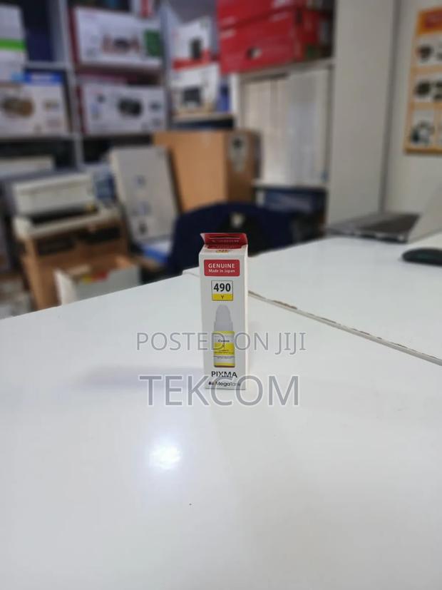 Canon 490 Yellow Ink Bottle - main view
