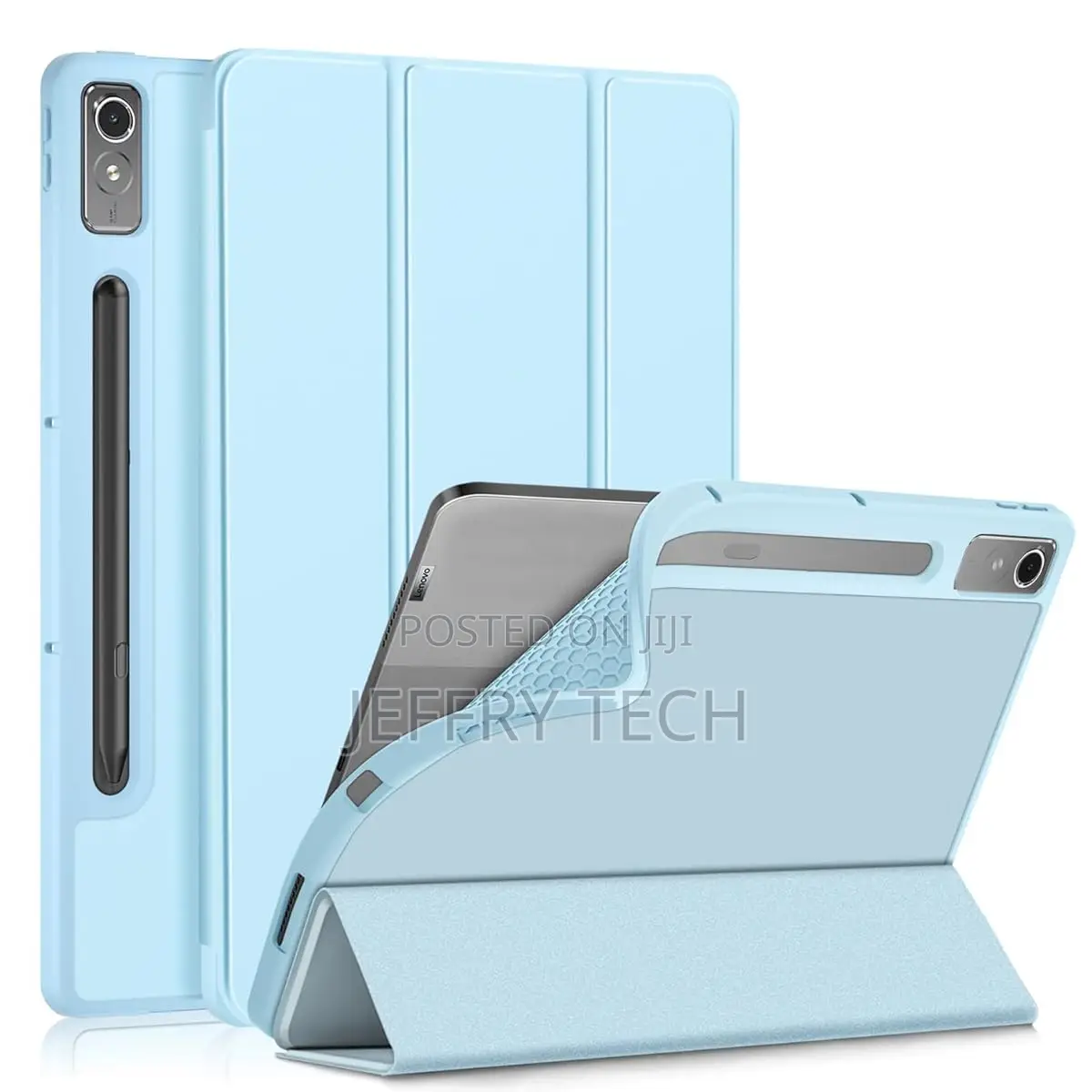 Uagua Case for Lenovo Tab Plus 2024 Multi-Angle Stand Smart Cover