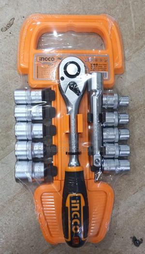 Ingco 12pc Socket Wrench Set / 1/2" Socket Set - thumbnail 2