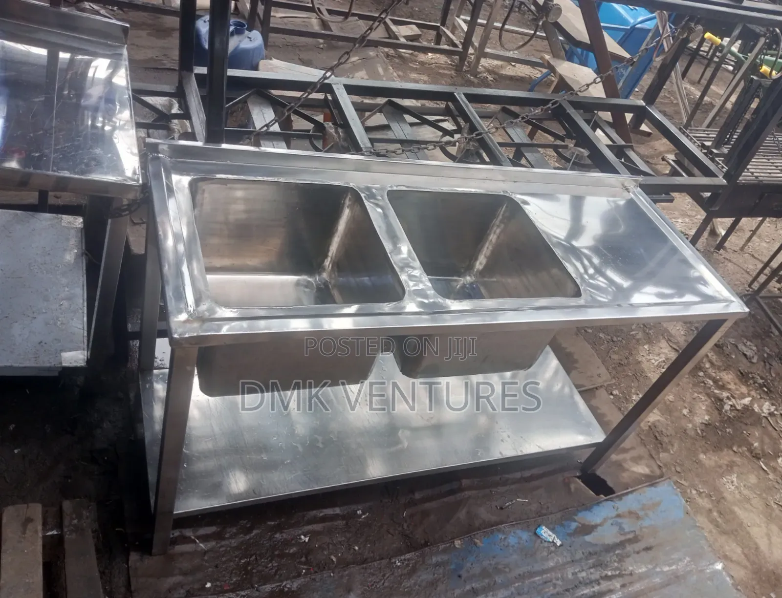 Heavy Duty Standard Double Kitchen Washing Sink