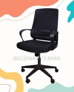 Black Ergonomic Mesh Office Chair (Premium) — Only a Few Left
