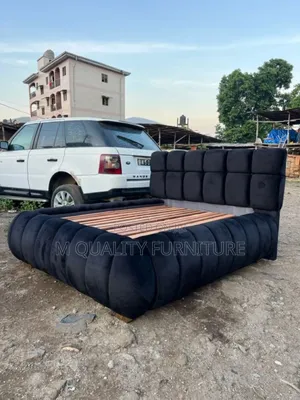 Black Sleek Designed Beds